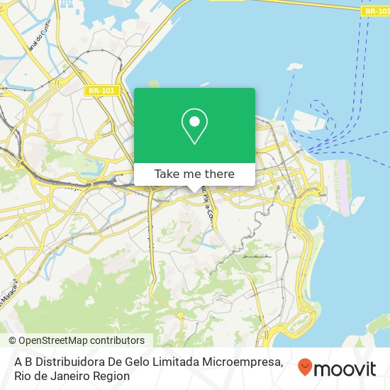 A B Distribuidora De Gelo Limitada Microempresa map