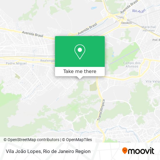 Vila João Lopes map