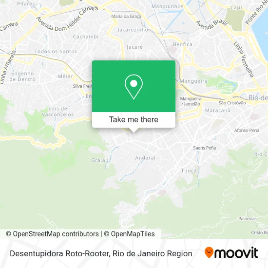 Desentupidora Roto-Rooter map