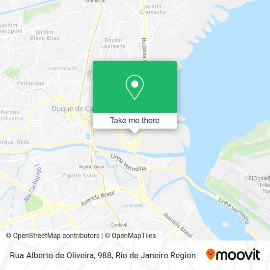 Rua Alberto de Oliveira, 988 map