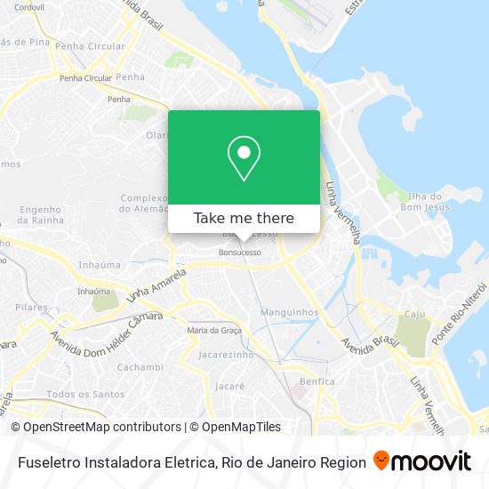 Fuseletro Instaladora Eletrica map