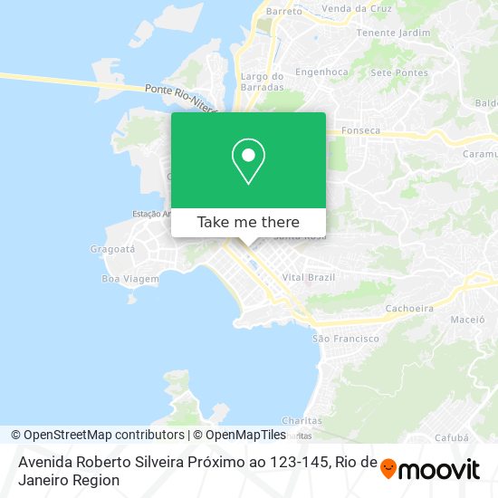 Avenida Roberto Silveira Próximo ao 123-145 map
