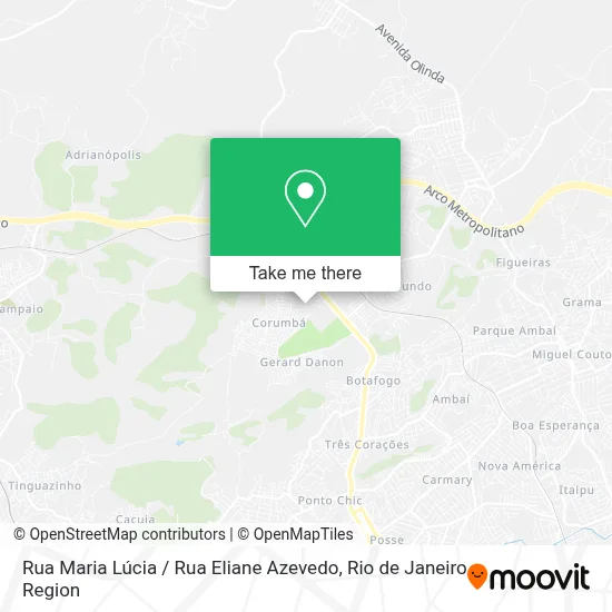 Rua Maria Lúcia / Rua Eliane Azevedo map