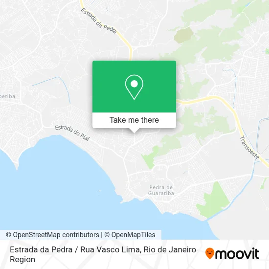 Estrada da Pedra / Rua Vasco Lima map