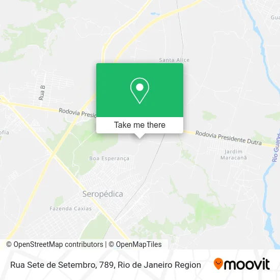 Rua Sete de Setembro, 789 map