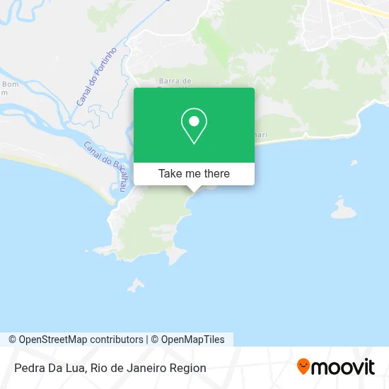 Pedra Da Lua map