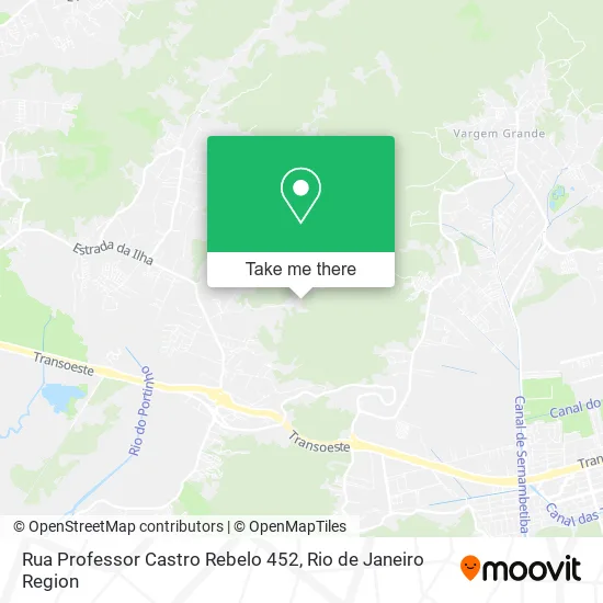 Rua Professor Castro Rebelo 452 map