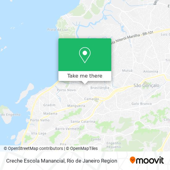 Creche Escola Manancial map
