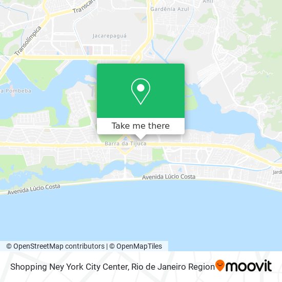 Mapa Shopping Ney York City Center