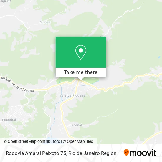 Rodovia Amaral Peixoto 75 map
