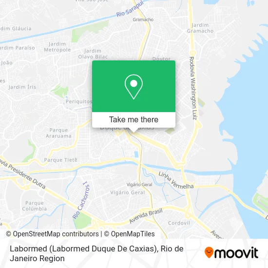 Labormed (Labormed Duque De Caxias) map