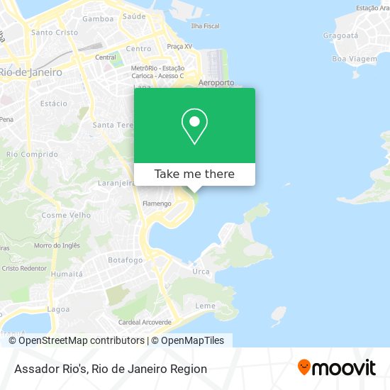 Assador Rio's map