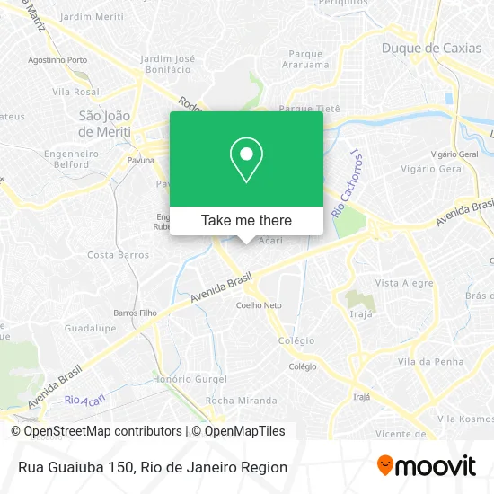 Rua Guaiuba 150 map