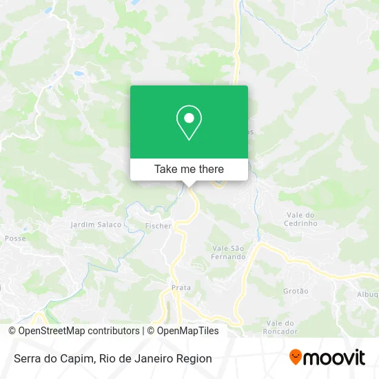 Serra do Capim map