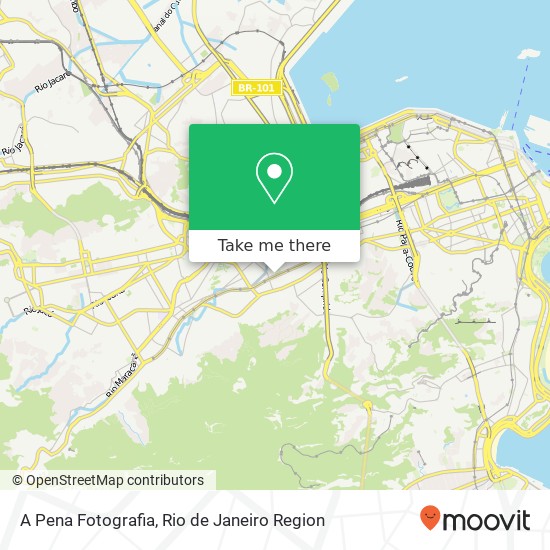 A Pena Fotografia map