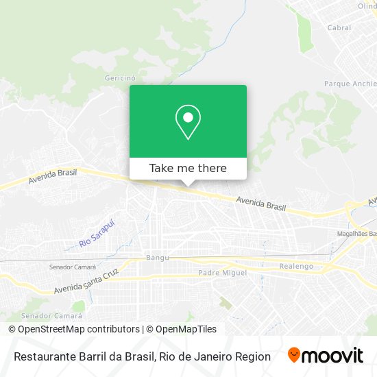 Restaurante Barril da Brasil map