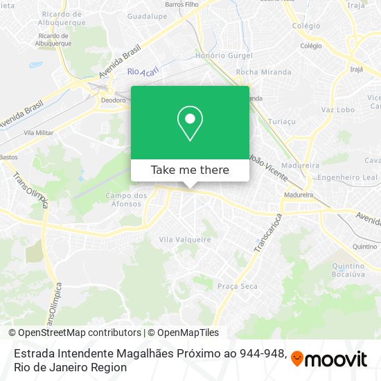 Estrada Intendente Magalhães Próximo ao 944-948 map
