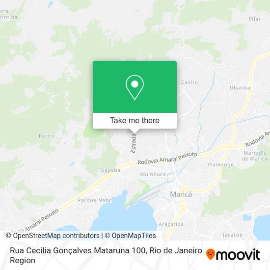 Rua Cecilia Gonçalves Mataruna 100 map