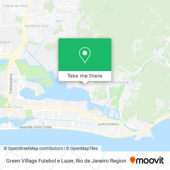 Green Village Futebol e Lazer map