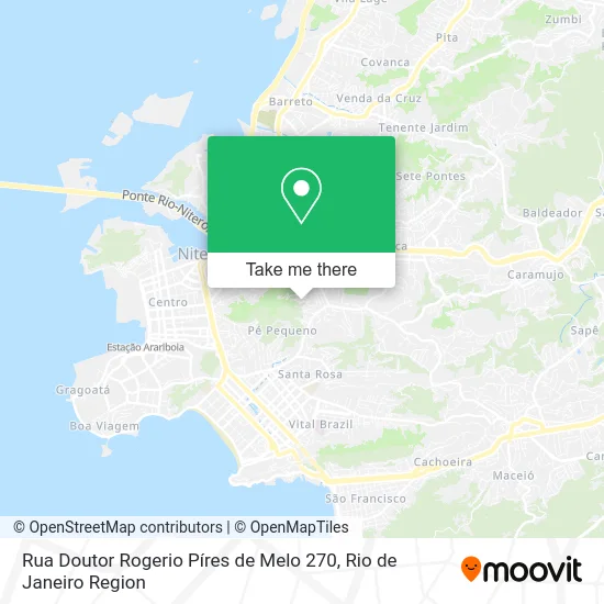 Rua Doutor Rogerio Píres de Melo 270 map