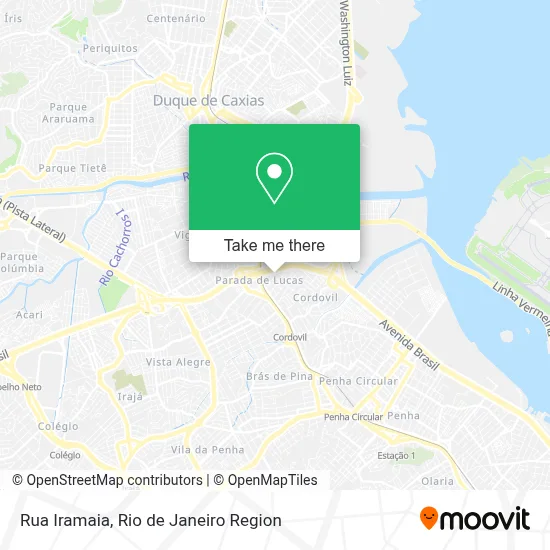 Rua Iramaia map
