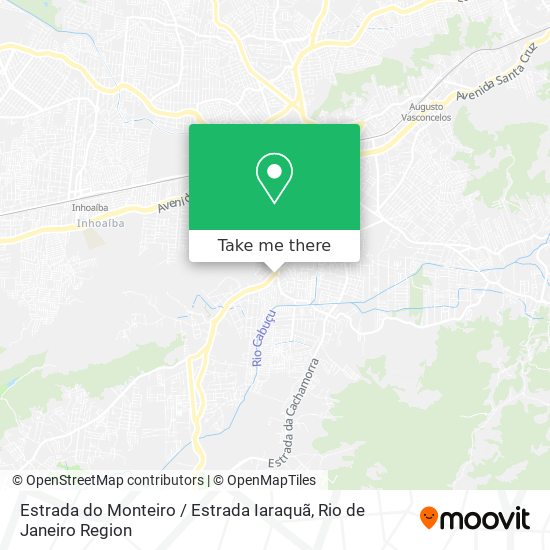 Estrada do Monteiro / Estrada Iaraquã map