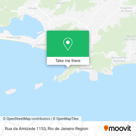 Rua da Amizade 1153 map