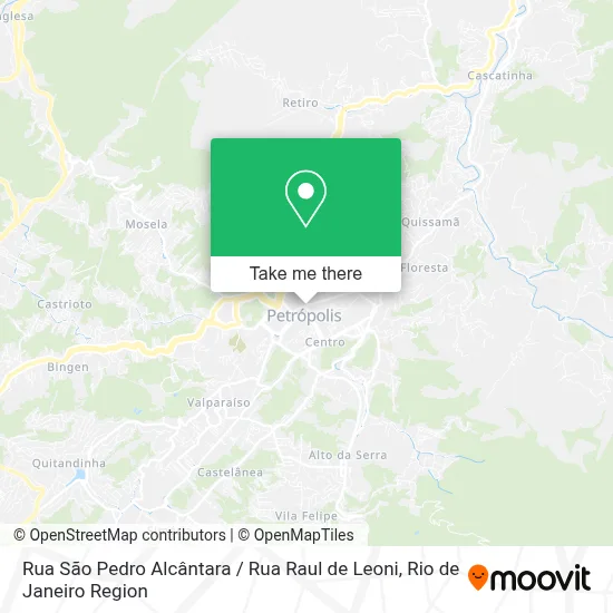 Rua São Pedro Alcântara / Rua Raul de Leoni map