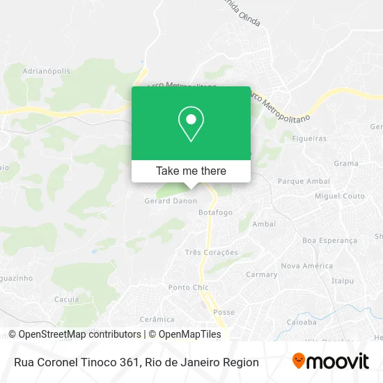 Rua Coronel Tinoco 361 map