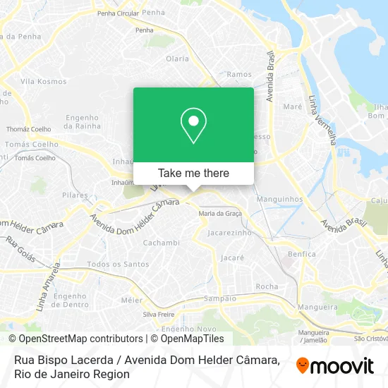 Rua Bispo Lacerda / Avenida Dom Helder Câmara map