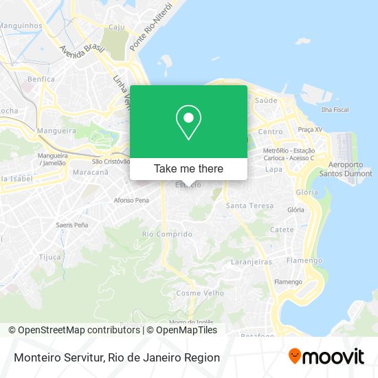 Mapa Monteiro Servitur