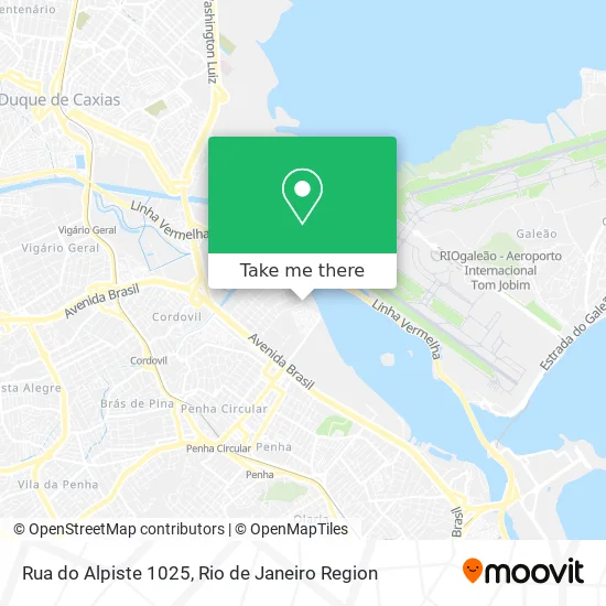 Rua do Alpiste 1025 map