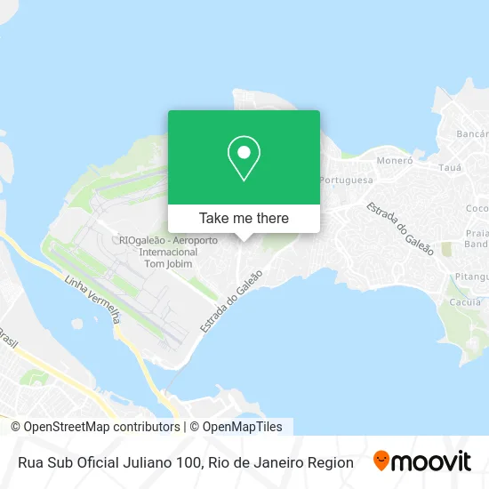 Rua Sub Oficial Juliano 100 map