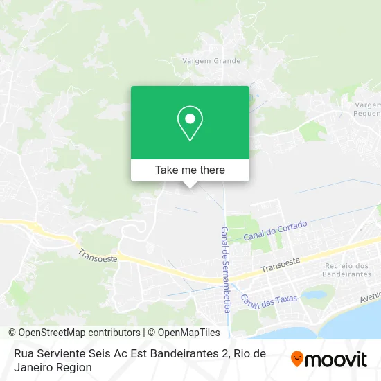 Rua Serviente Seis Ac Est Bandeirantes 2 map