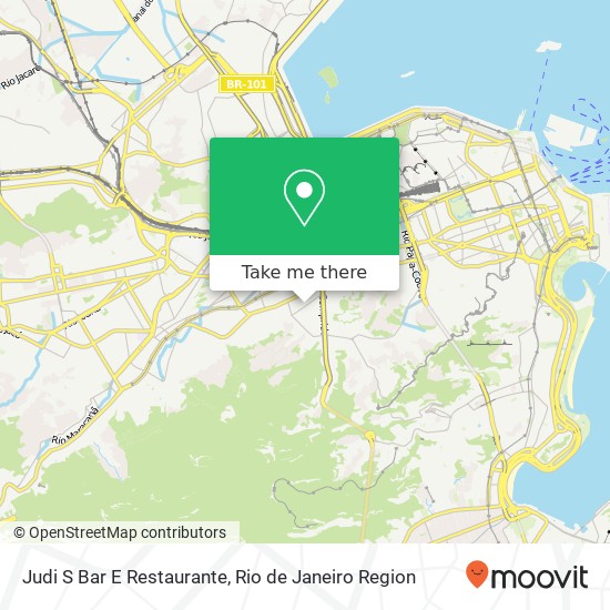 Mapa Judi S Bar E Restaurante