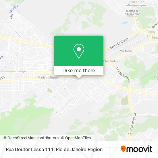 Rua Doutor Lessa 111 map