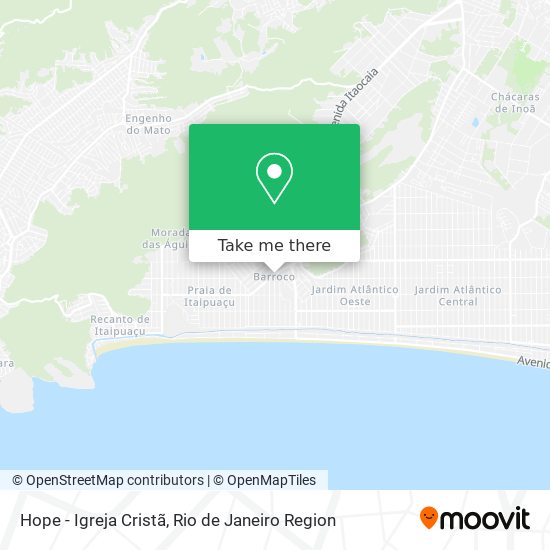 Hope - Igreja Cristã map