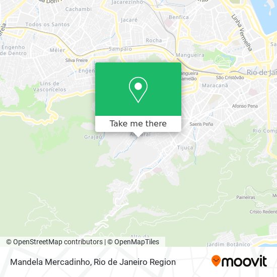 Mandela Mercadinho map