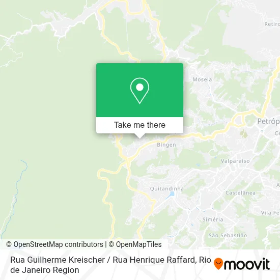 Rua Guilherme Kreischer / Rua Henrique Raffard map