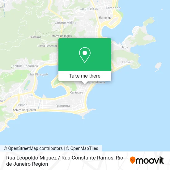 Rua Leopoldo Miguez / Rua Constante Ramos map