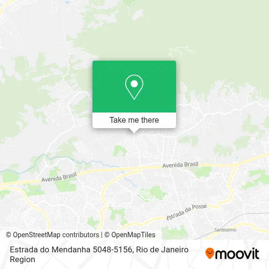 Estrada do Mendanha 5048-5156 map