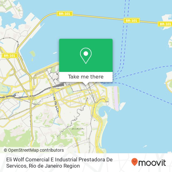 Mapa Eli Wolf Comercial E Industrial Prestadora De Servicos