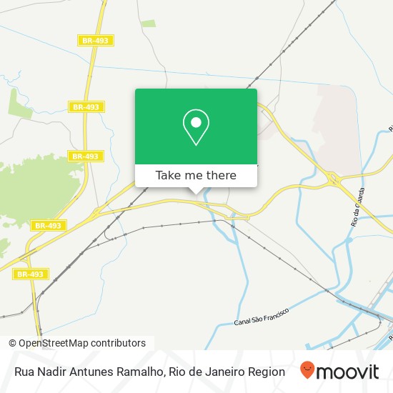 Mapa Rua Nadir Antunes Ramalho