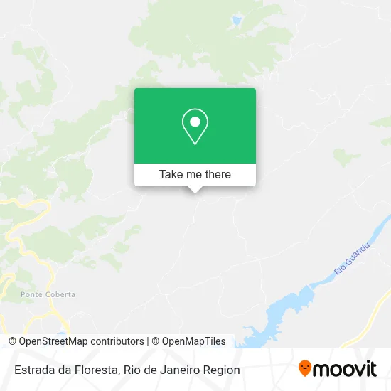 Estrada da Floresta map
