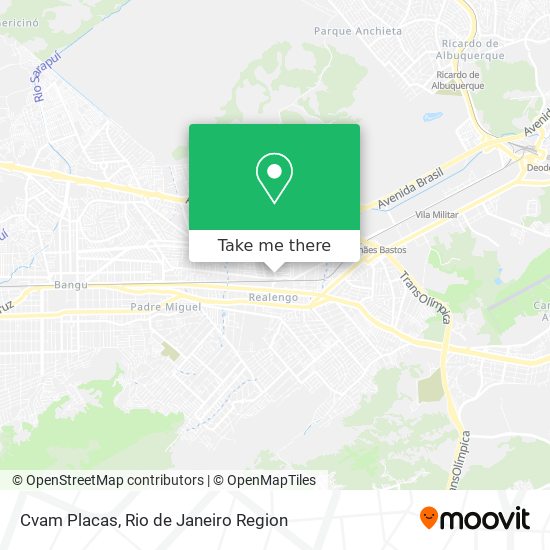 Cvam Placas map