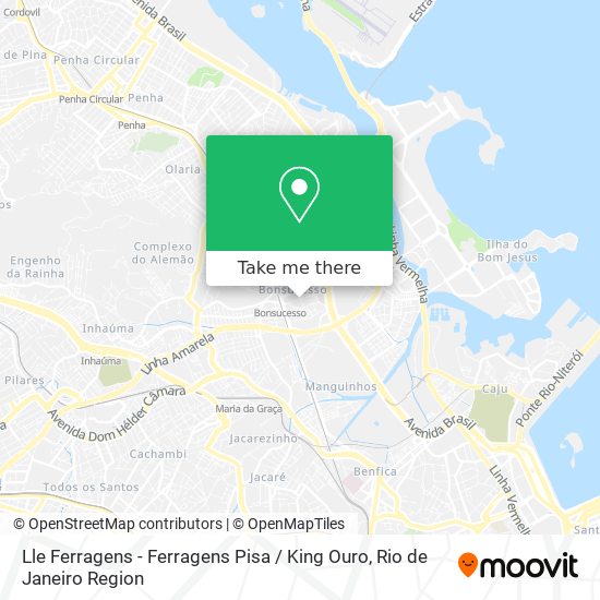 Lle Ferragens - Ferragens Pisa / King Ouro map