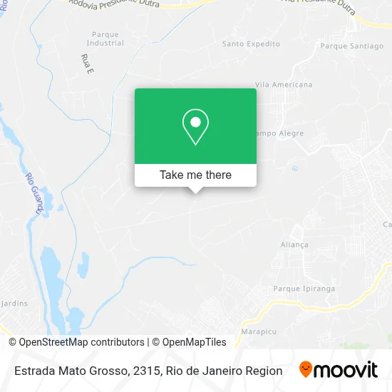 Estrada Mato Grosso, 2315 map