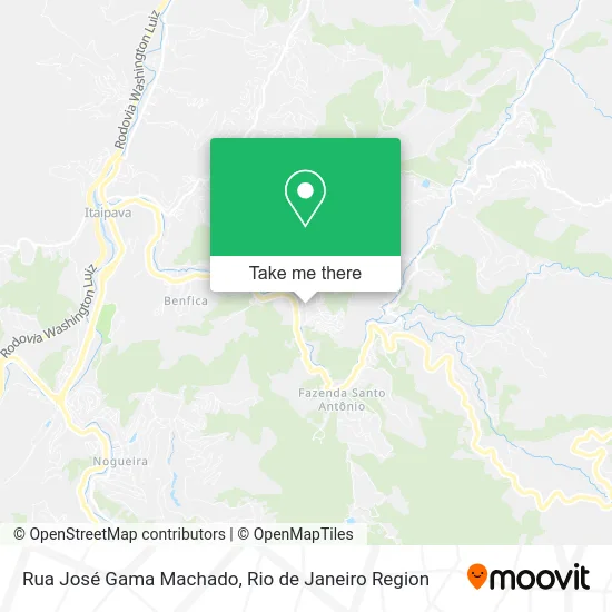 Rua José Gama Machado map