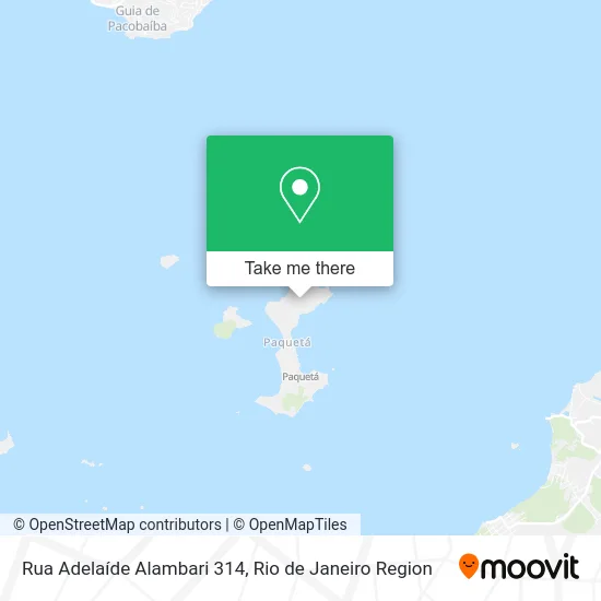 Rua Adelaíde Alambari 314 map