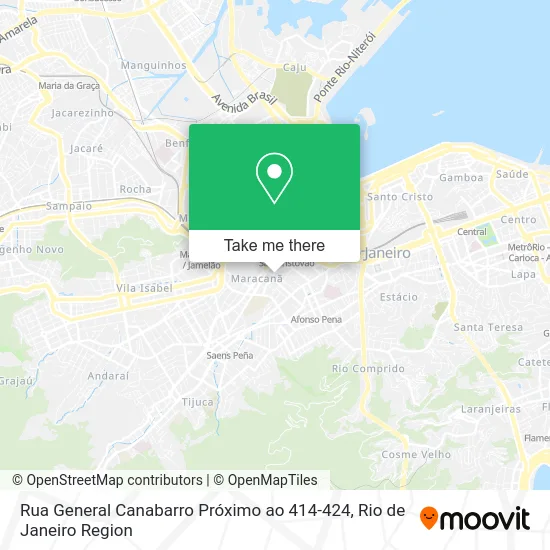 Rua General Canabarro Próximo ao 414-424 map
